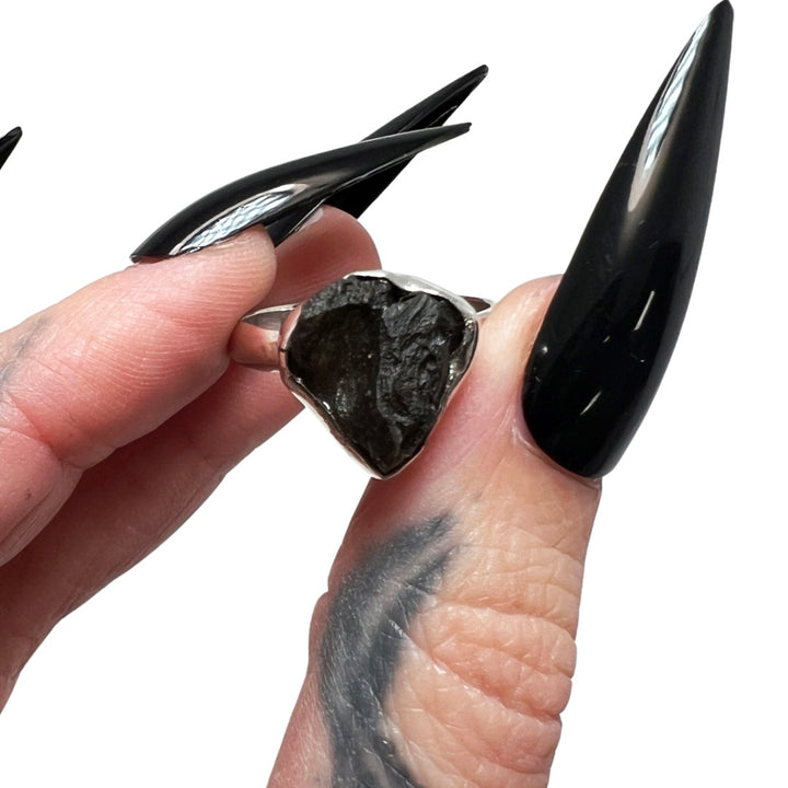 Moldavite Ring 7 size 7.5