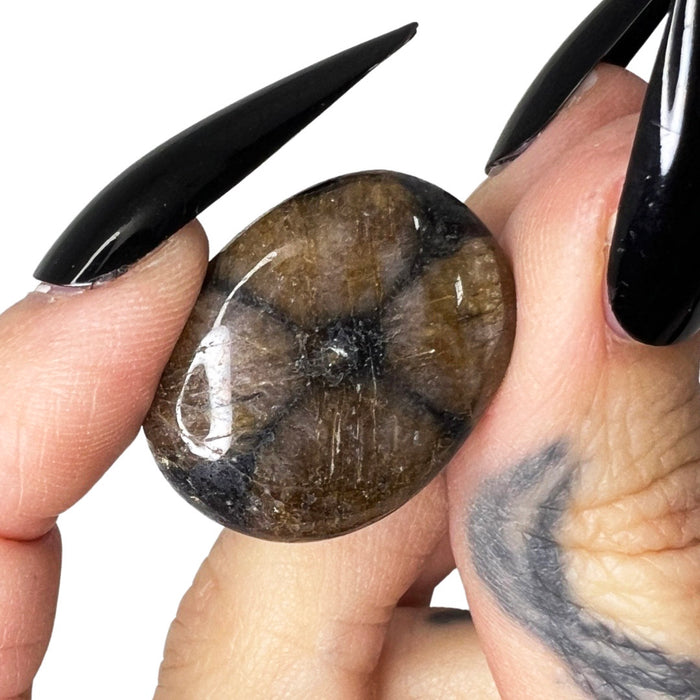 Witches' Cross Pocket Pebble (Polished)