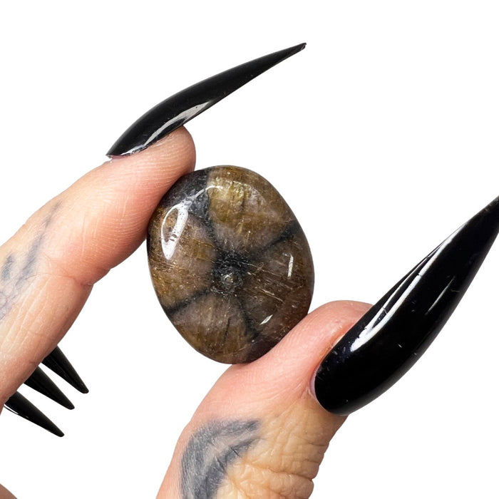 Witches' Cross Pocket Pebble (Polished)