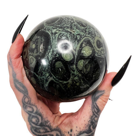 Swamp Witch Kambaba Jasper Sphere 2