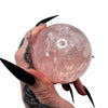 Rose Quartz with Asterism Sphere 3