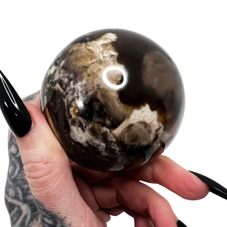 Black Opal Sphere 2