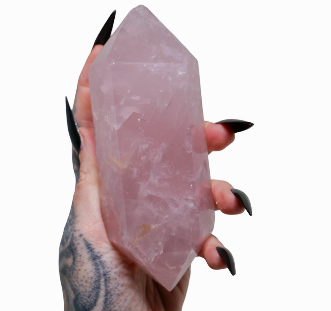 Glamour Witch: Rose Quartz: Double Terminated 1
