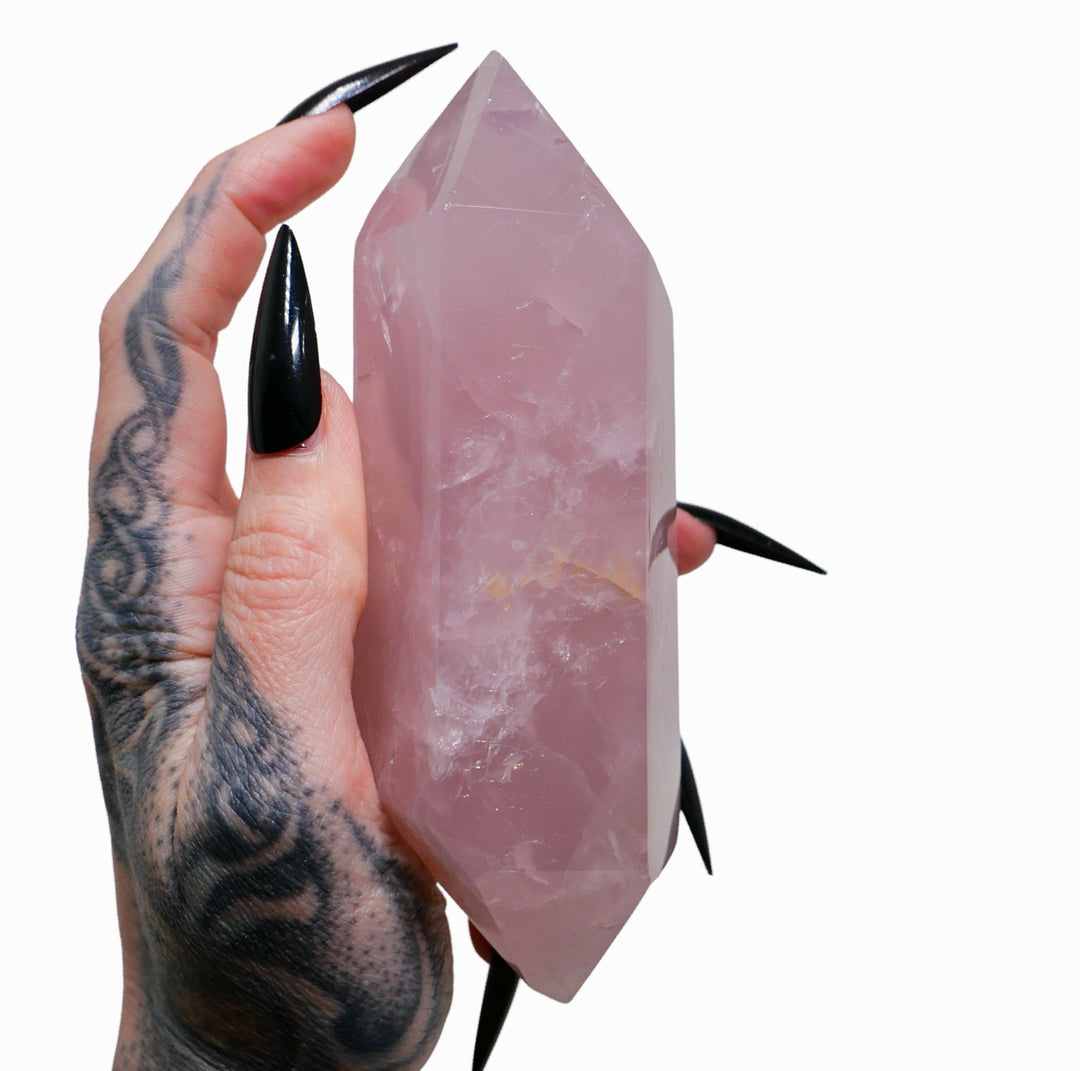 Glamour Witch: Rose Quartz: Double Terminated 1