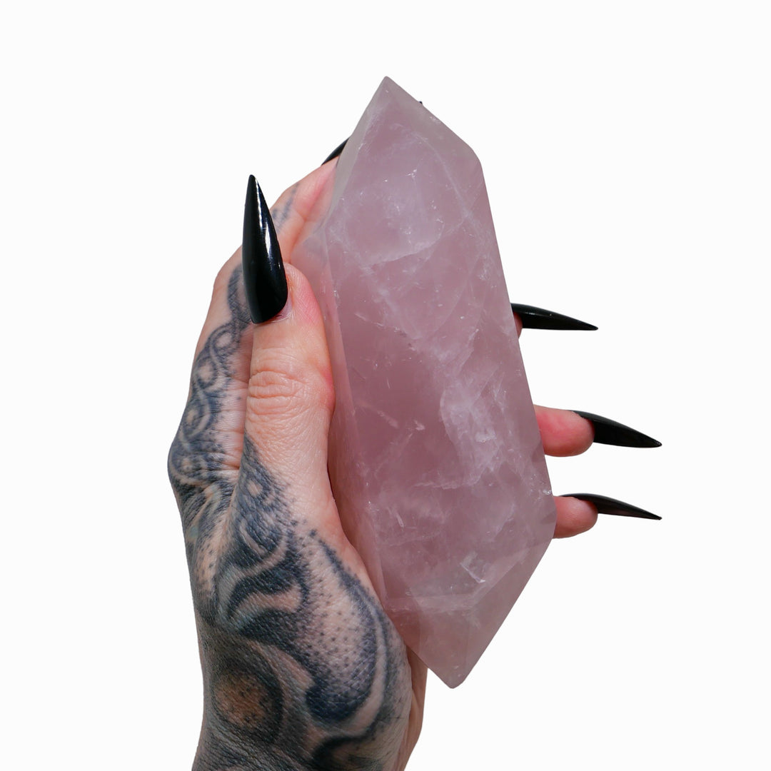 Glamour Witch: Rose Quartz: Double Terminated 1