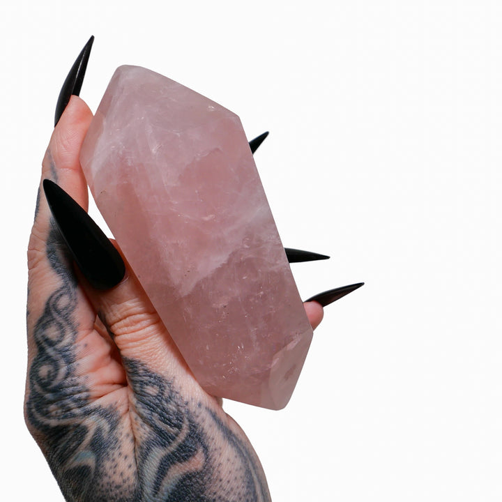 Glamour Witch: Rose Quartz: Double Terminated 2