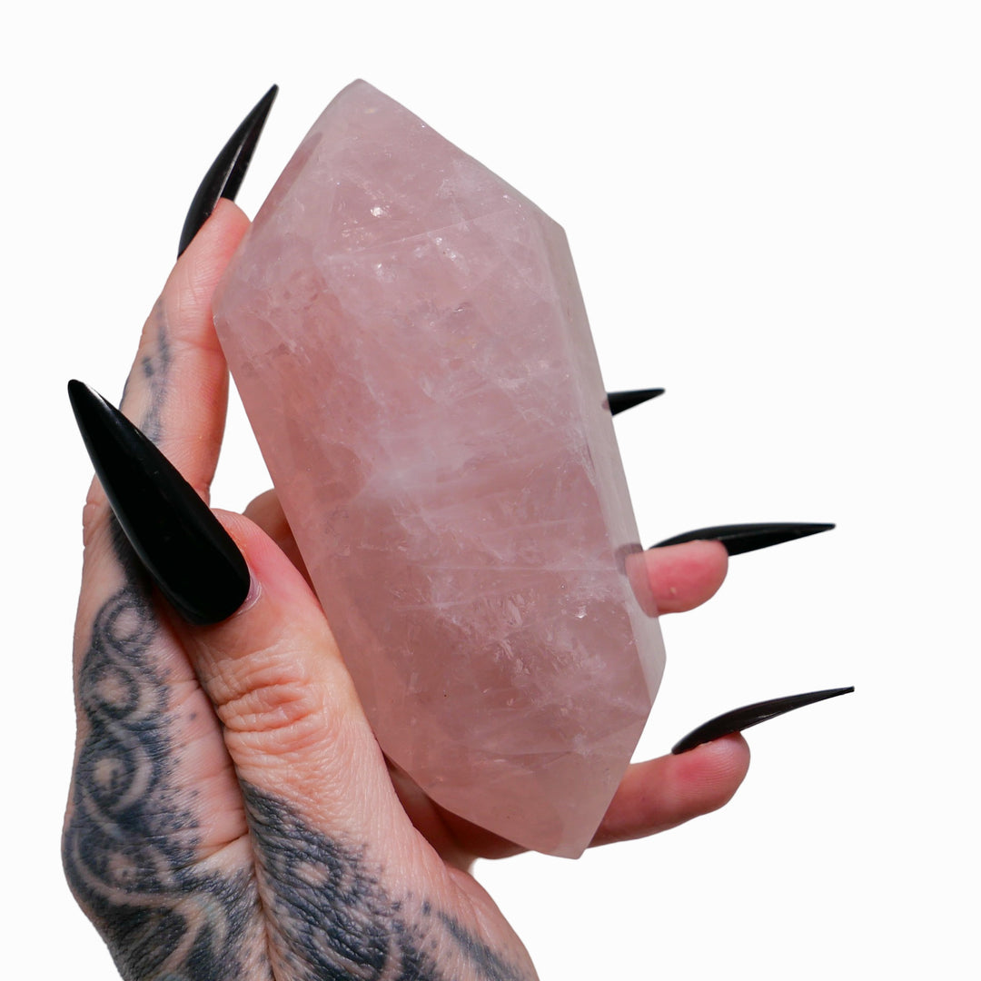 Glamour Witch: Rose Quartz: Double Terminated 2