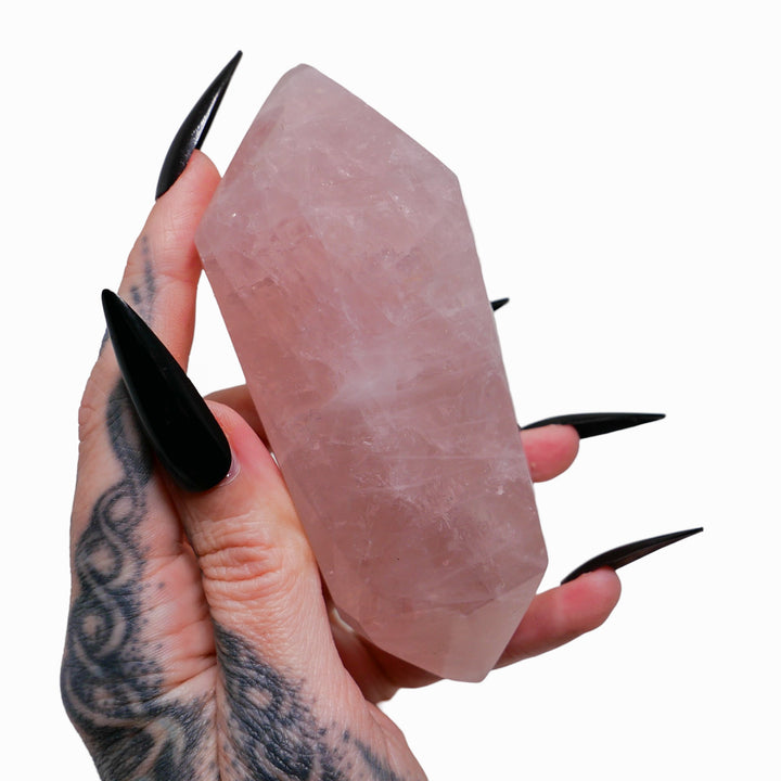 Glamour Witch: Rose Quartz: Double Terminated 2