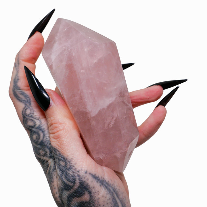 Glamour Witch: Rose Quartz: Double Terminated 2