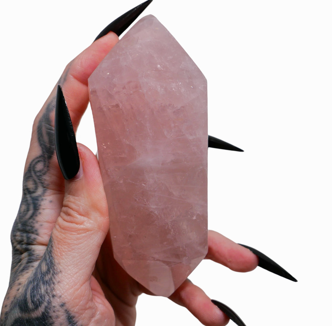 Glamour Witch: Rose Quartz: Double Terminated 2