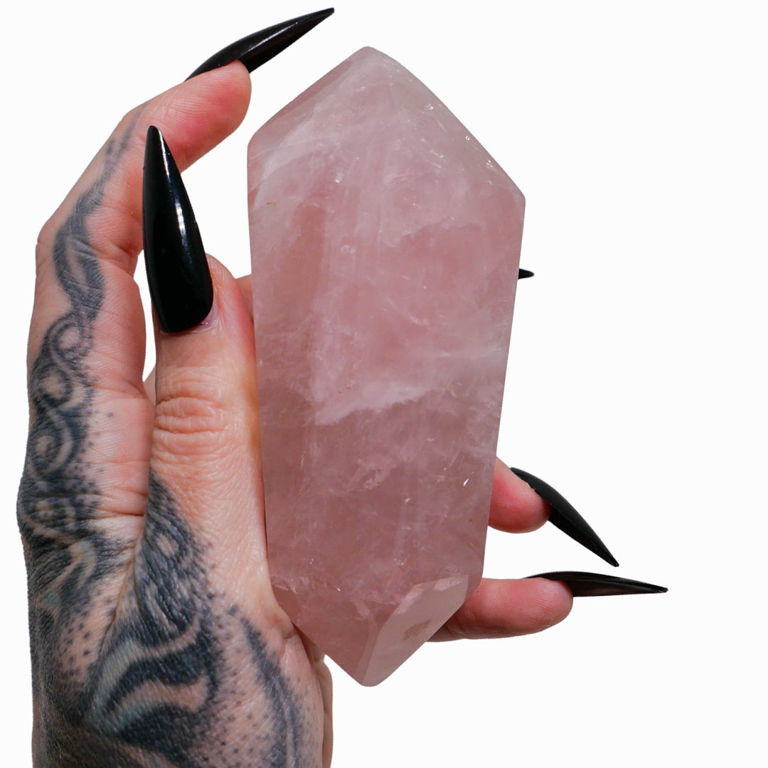 Glamour Witch: Rose Quartz: Double Terminated 2