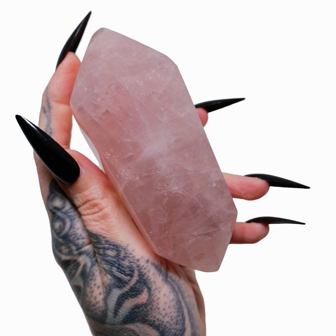 Glamour Witch: Rose Quartz: Double Terminated 2