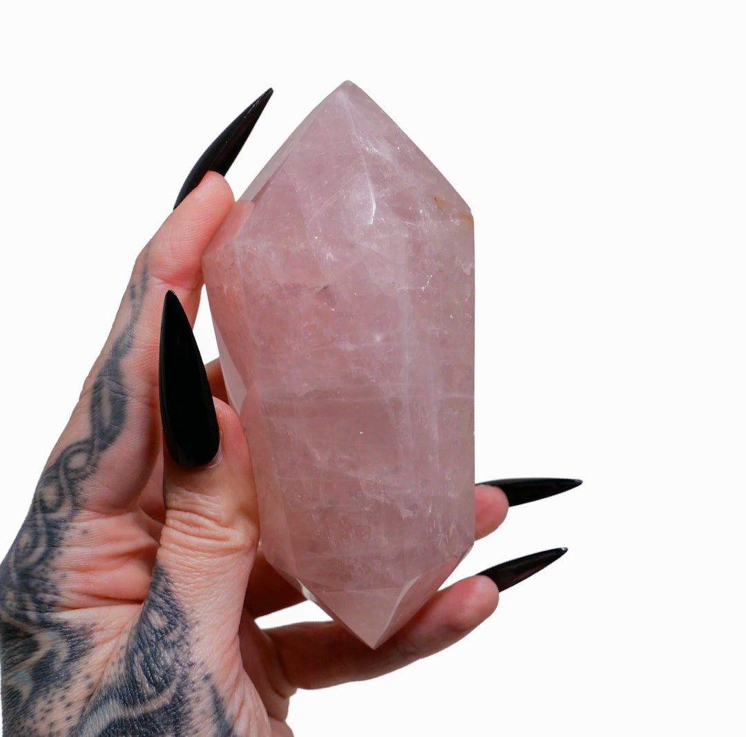 Glamour Witch: Rose Quartz: Double Terminated 2