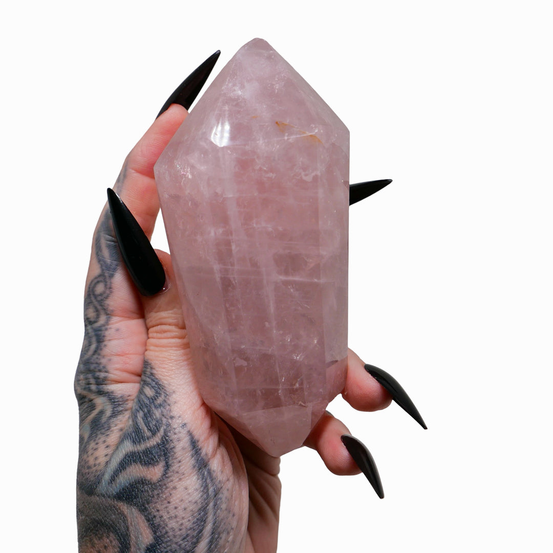 Glamour Witch: Rose Quartz: Double Terminated 2