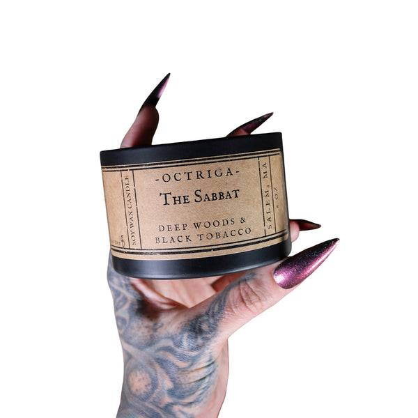 The Sabbat Vegan Soy Candle Haute Macabre Phytognosis Witchcraft Ritual