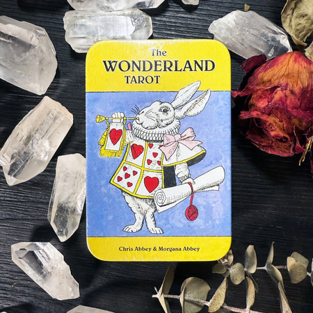 The Wonderland Tarot in a Tin