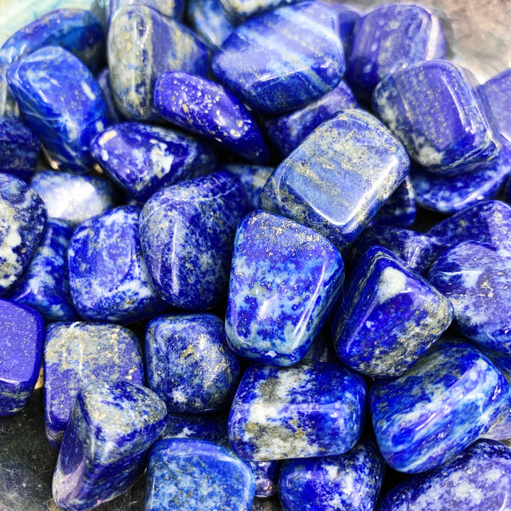 Initiation + Tranformation: Lapis Lazuli Pocket Pebble