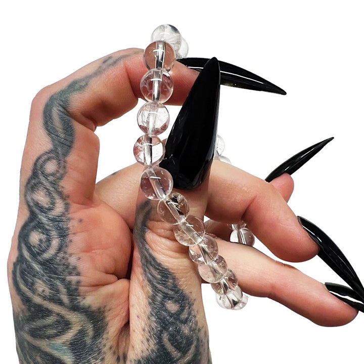 Manifest + Amplify: Clear Quartz Bracelet