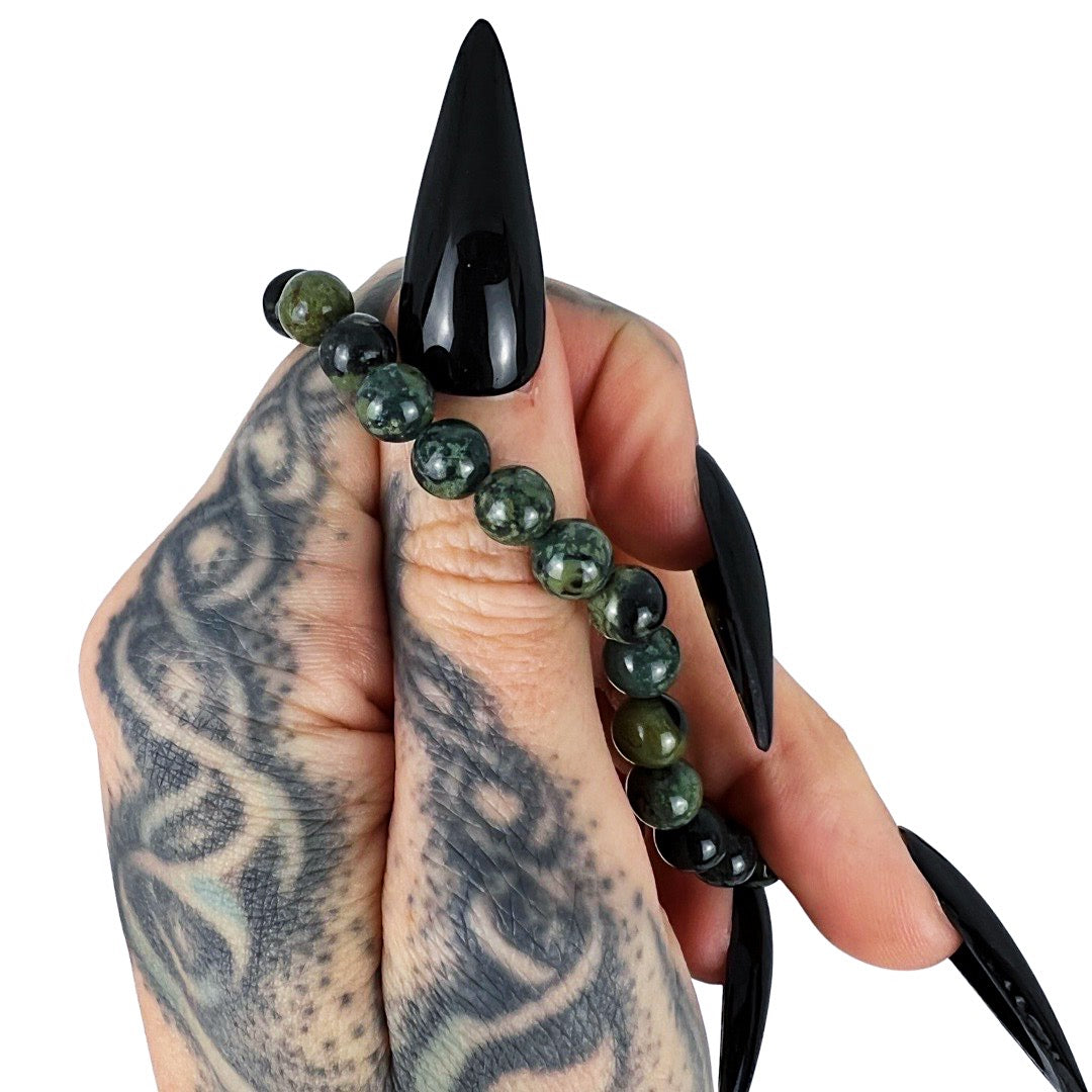 Swamp Witch Kambaba Jasper  Bracelet