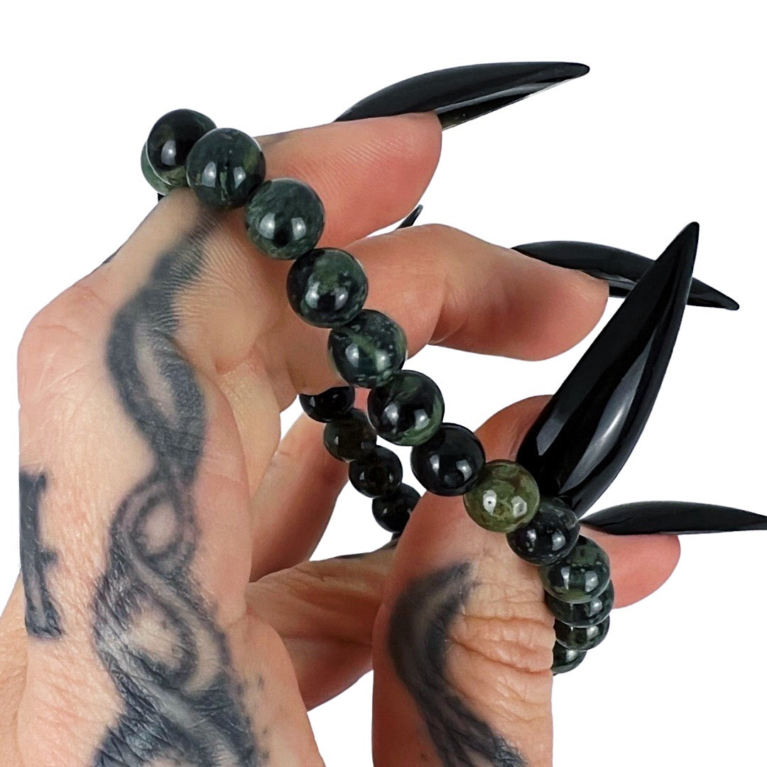 Swamp Witch Kambaba Jasper  Bracelet