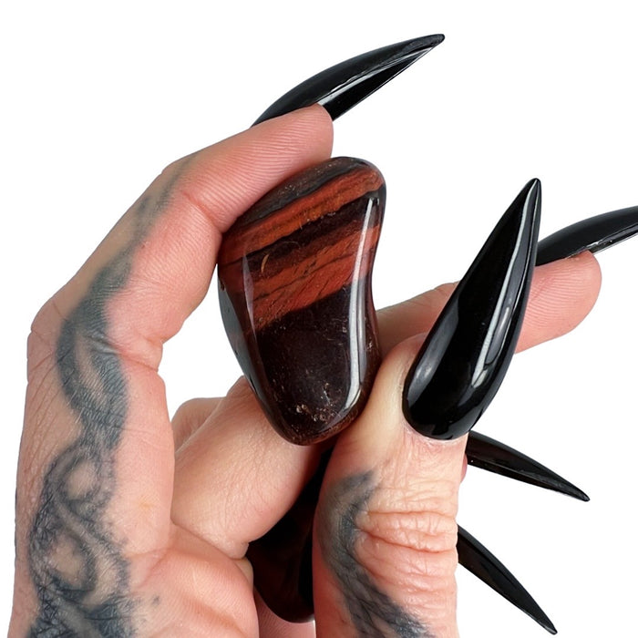 Red Tiger's Eye Pocket Pebble