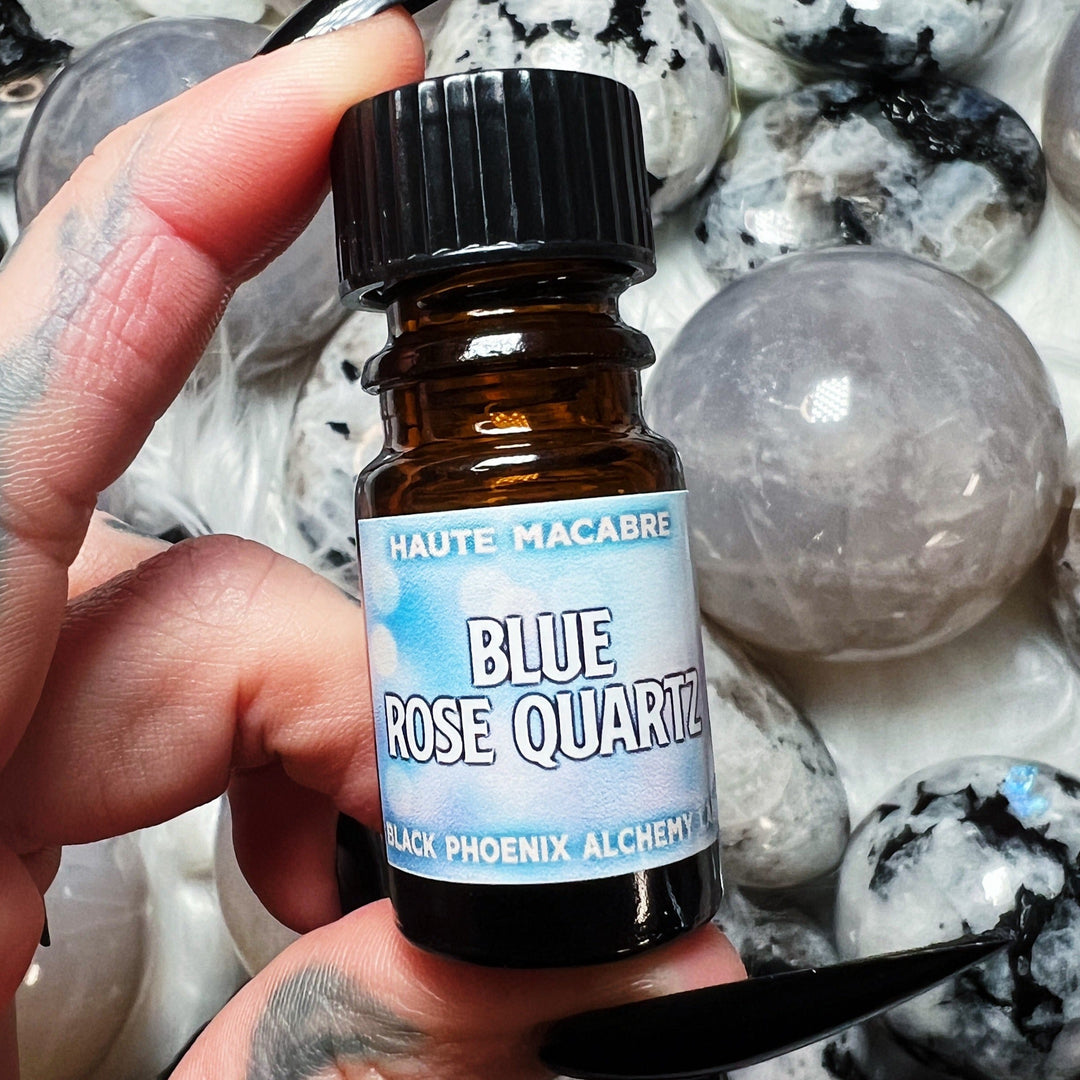 Blue Rose Quartz Perfume Oil by Black Phoenix Alchemy Lab