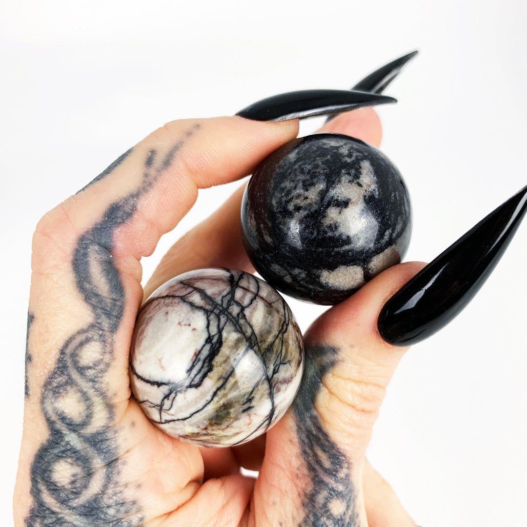 Zebra Jasper Sphere (small)