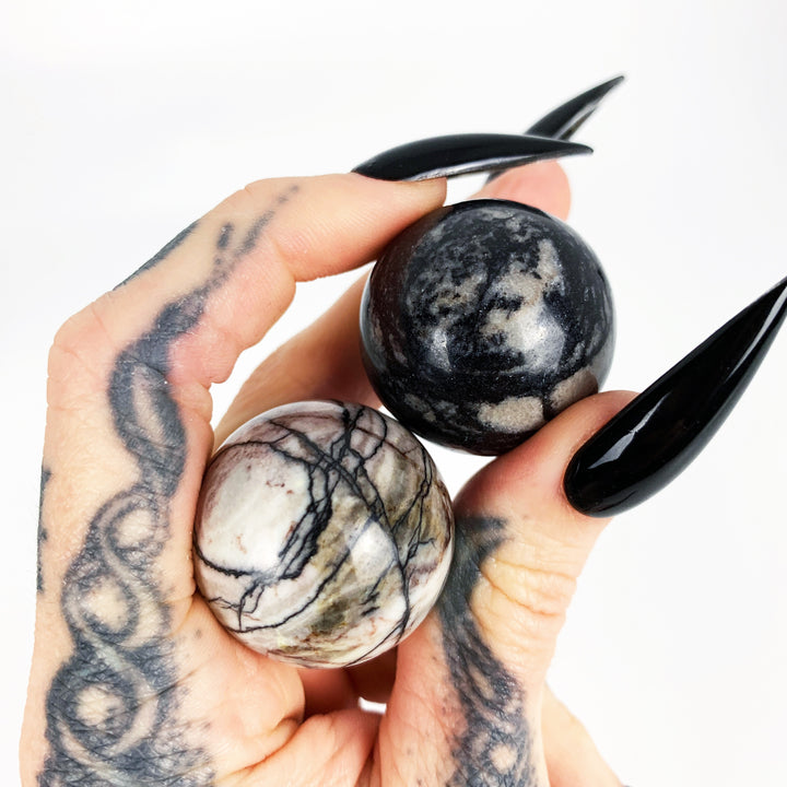 Zebra Jasper Sphere (small)