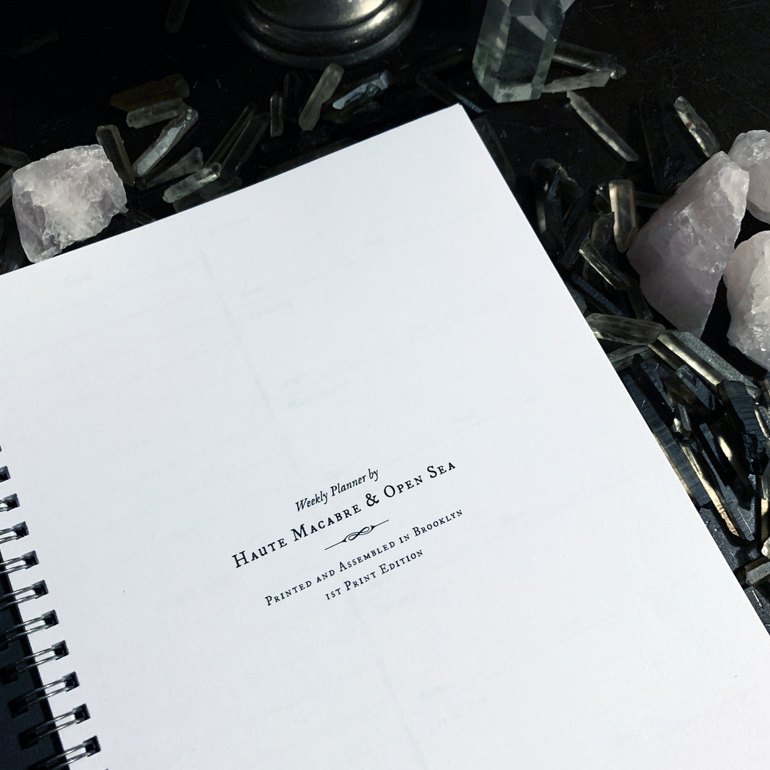 Haute Macabre Sigil Planner