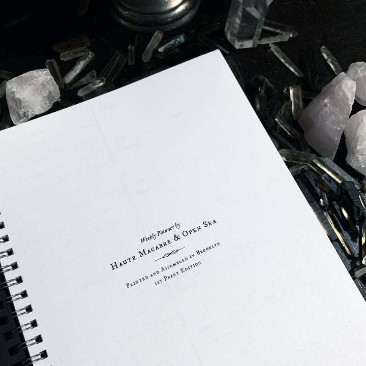 Haute Macabre Sigil Planner