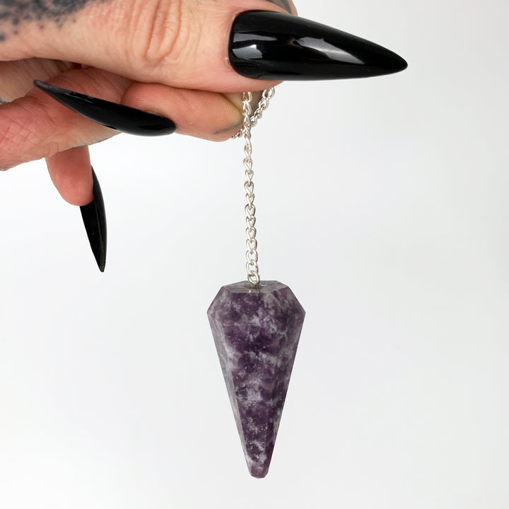 Pendulum: Lepidolite