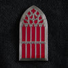Saint Giles Cathedral Gothic Window Enamel Pin by Ectogasm