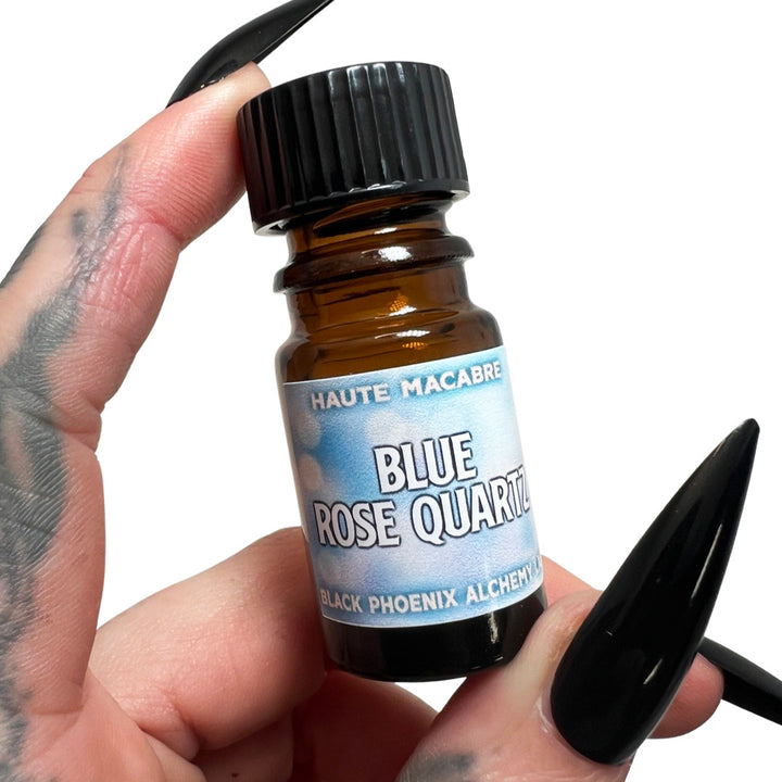 Blue Rose Quartz Perfume Oil by Black Phoenix Alchemy Lab