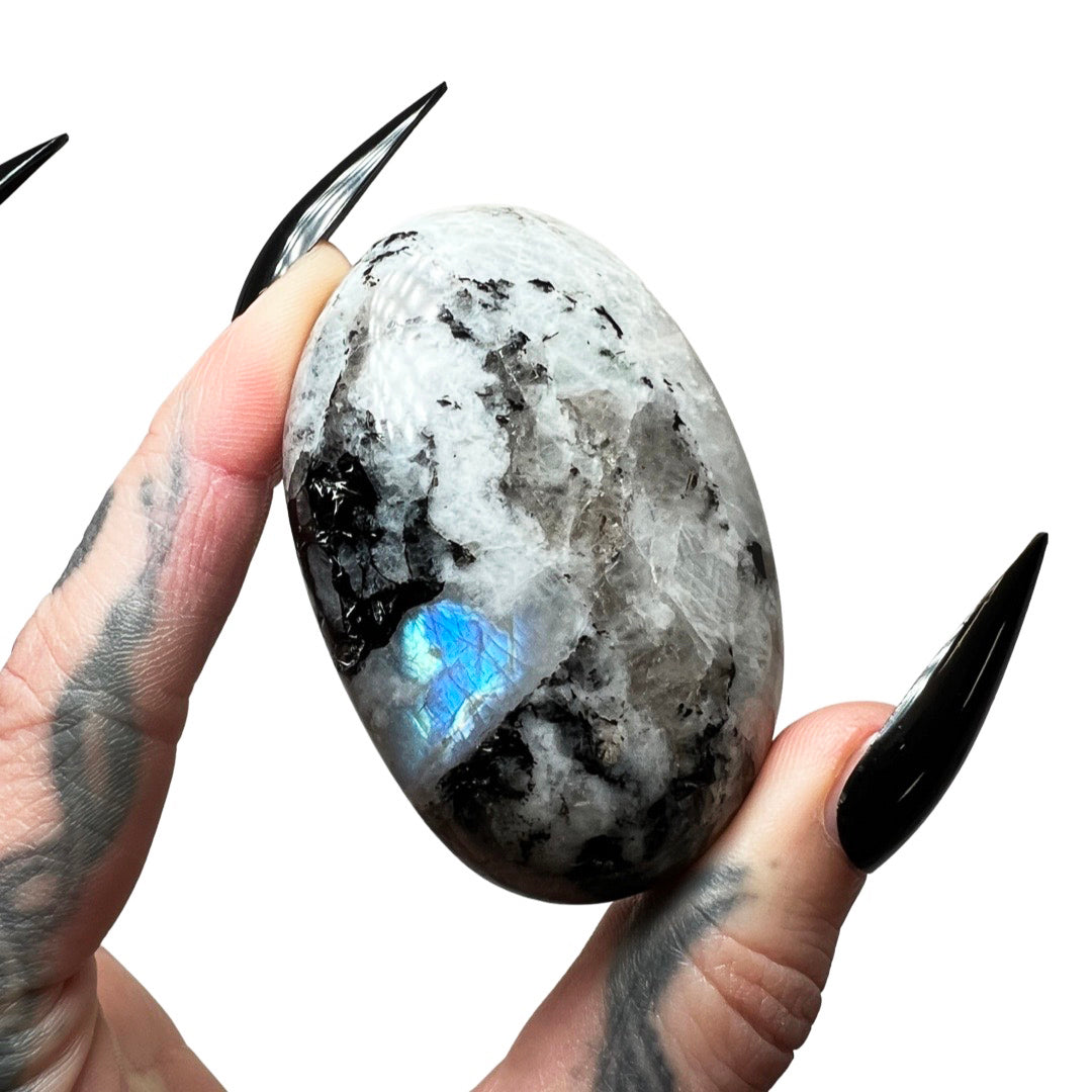 High Priestess: Moonstone Palmstone