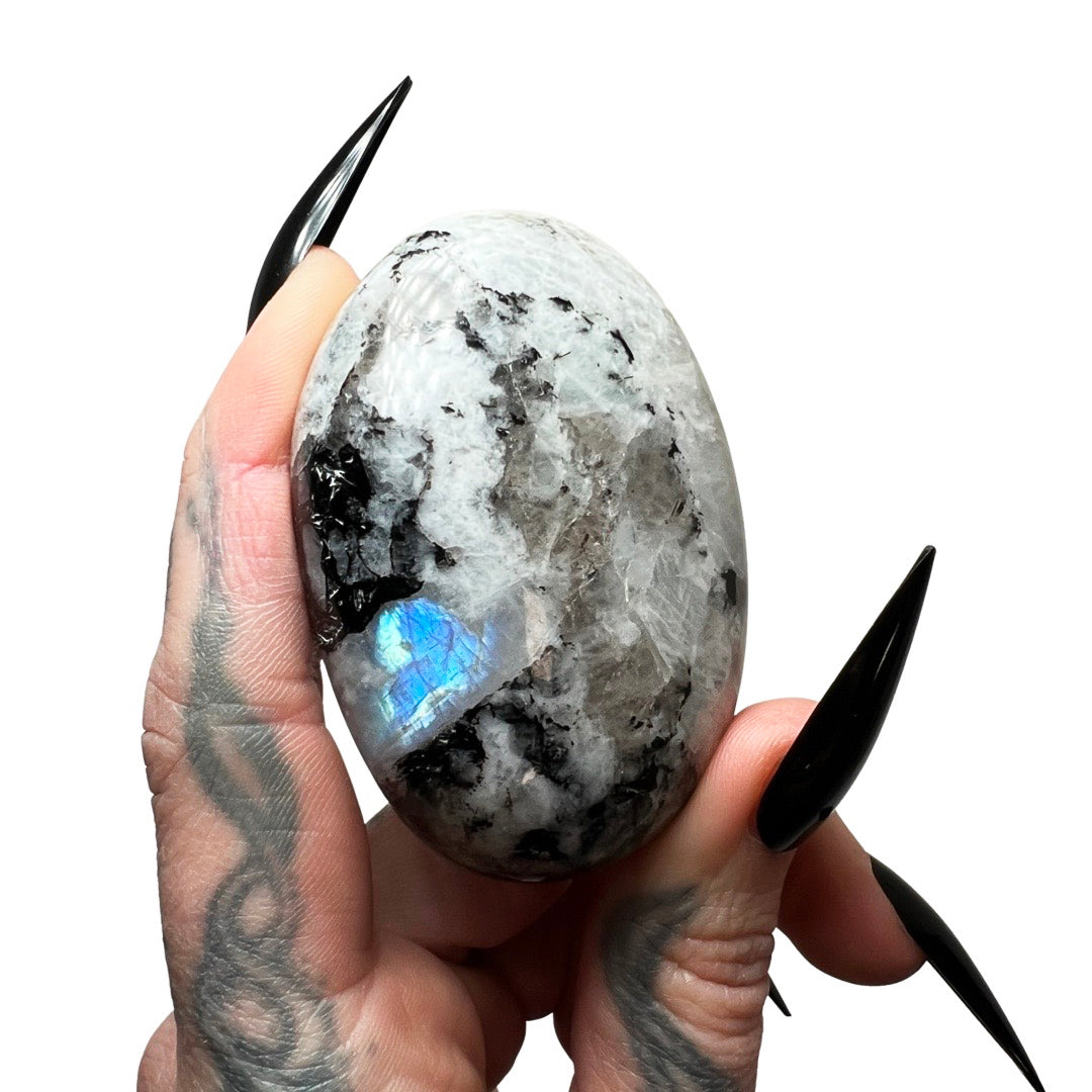 High Priestess: Moonstone Palmstone