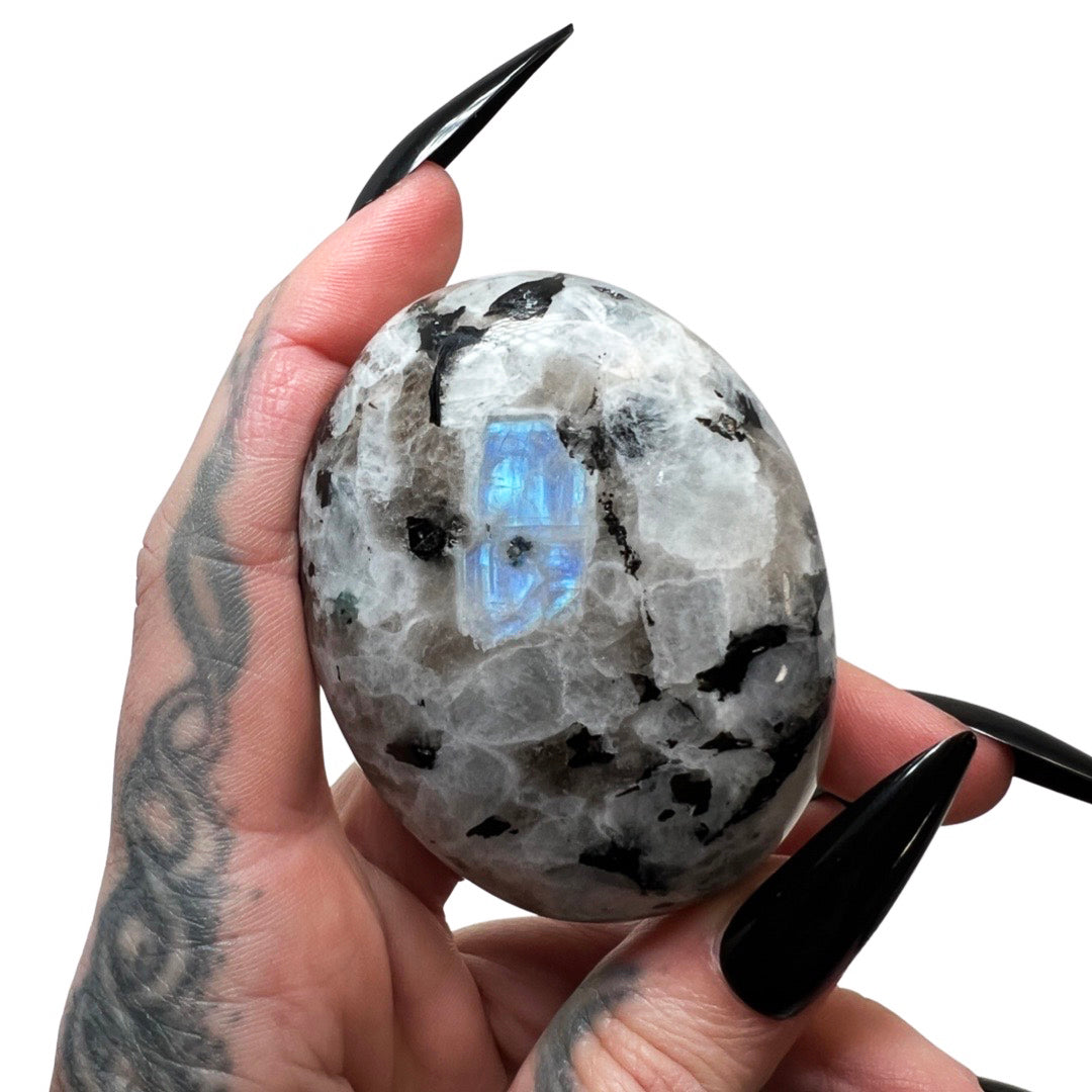 High Priestess: Moonstone Palmstone