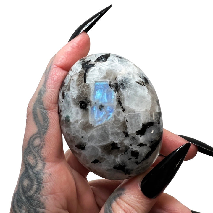 High Priestess: Moonstone Palmstone